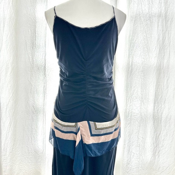 Pianura Studio | Navy Drop Waist Dress, Size M - Picture 3 of 13